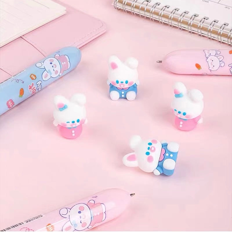 Bunny Duo Ten Color Ballpoint Pen, 36-pcs