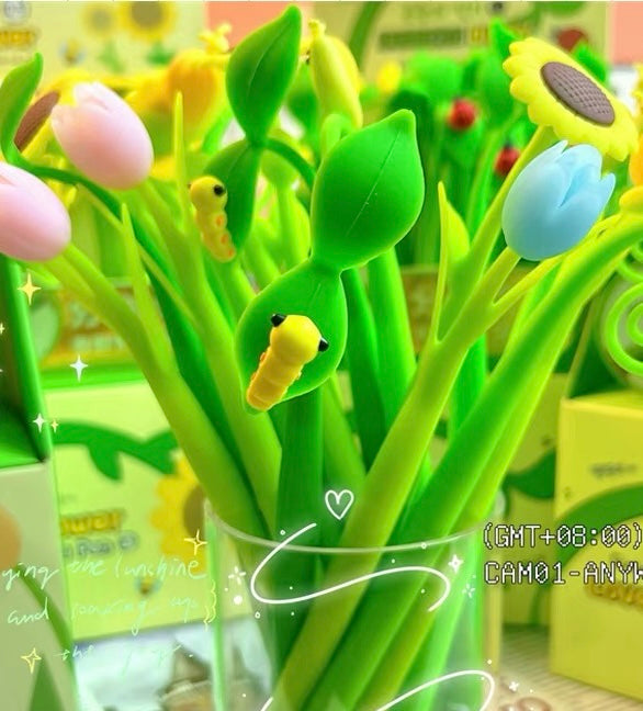 Sunflower Wiggle pen, 24-pcs