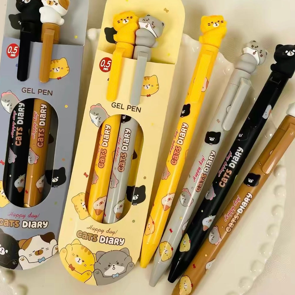 Daily Kitty Sharing Pen, 24-cards