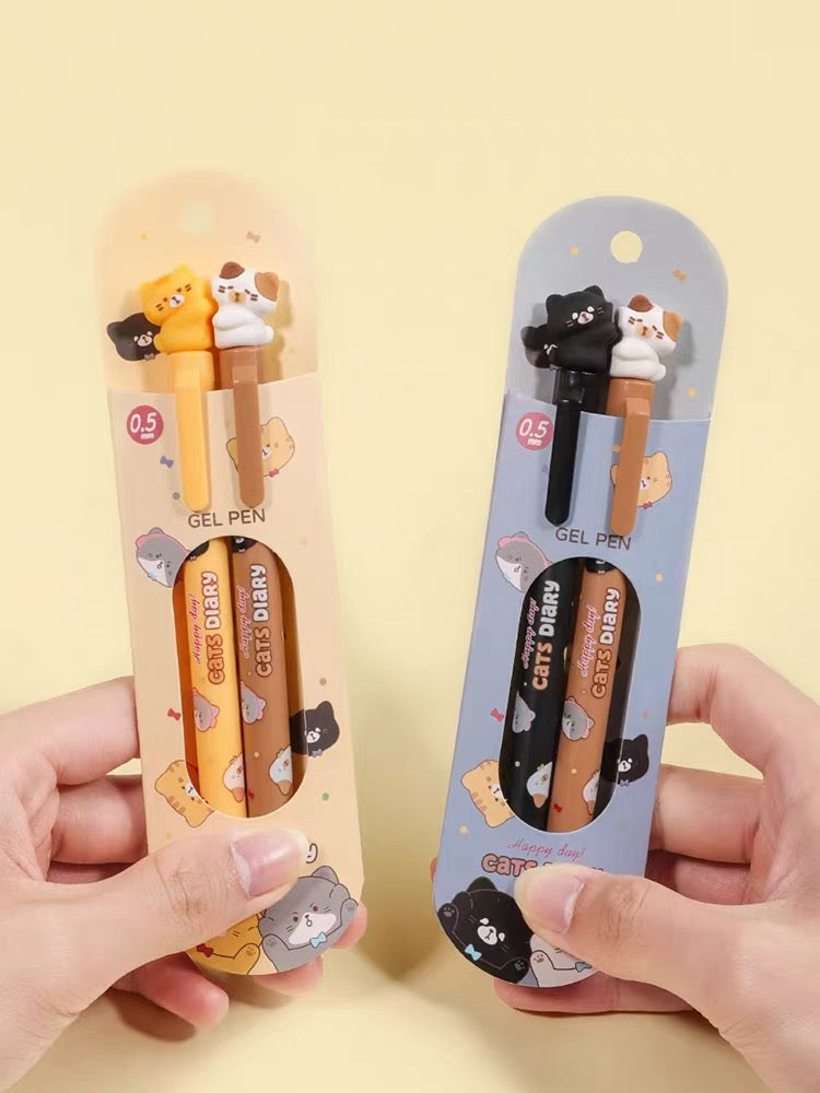 Daily Kitty Sharing Pen, 24-cards