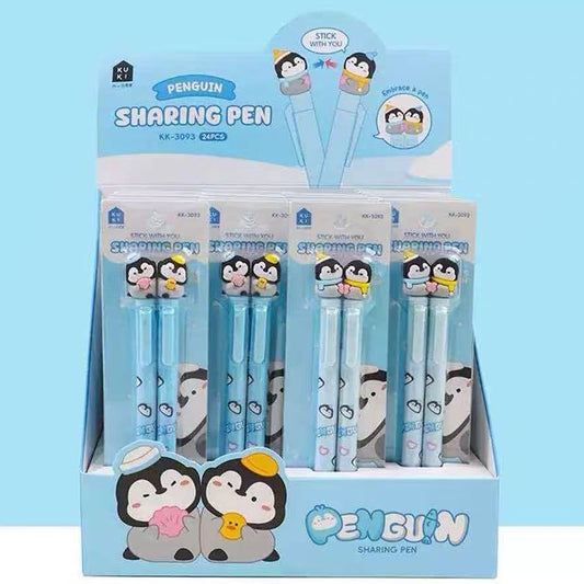 Penguin Sharing Pen, 24-cards