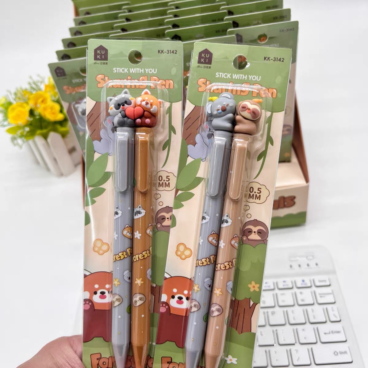 Forest Pals Sharing Pen, 24-cards