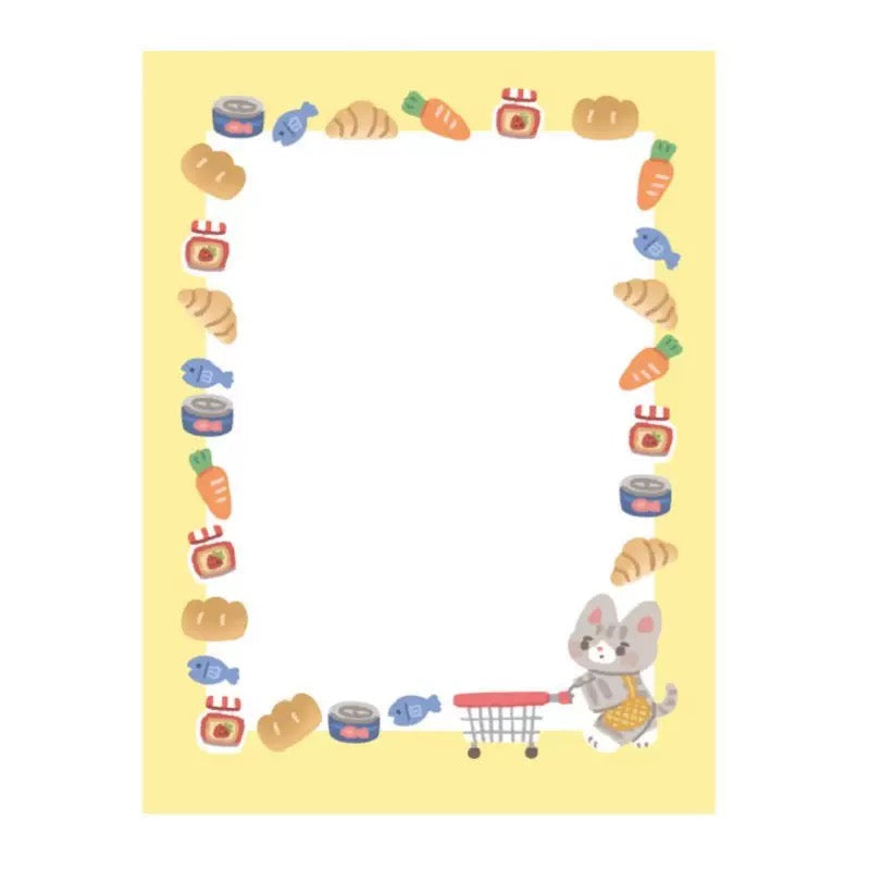 BONITO Happy Shopping Sticky Note, 10-pcs