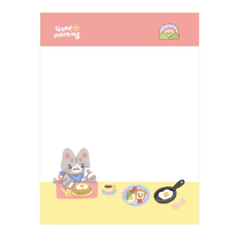 BONITO Good Morning Sticky Note, 10-pcs