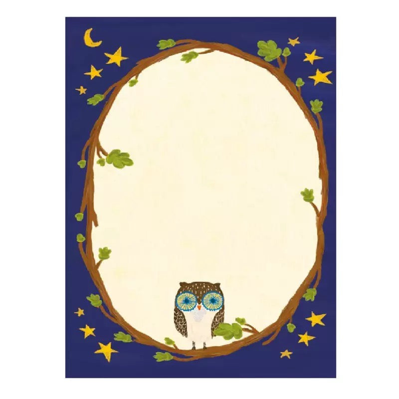 BONITO Night Owl Sticky Note, 10-pcs