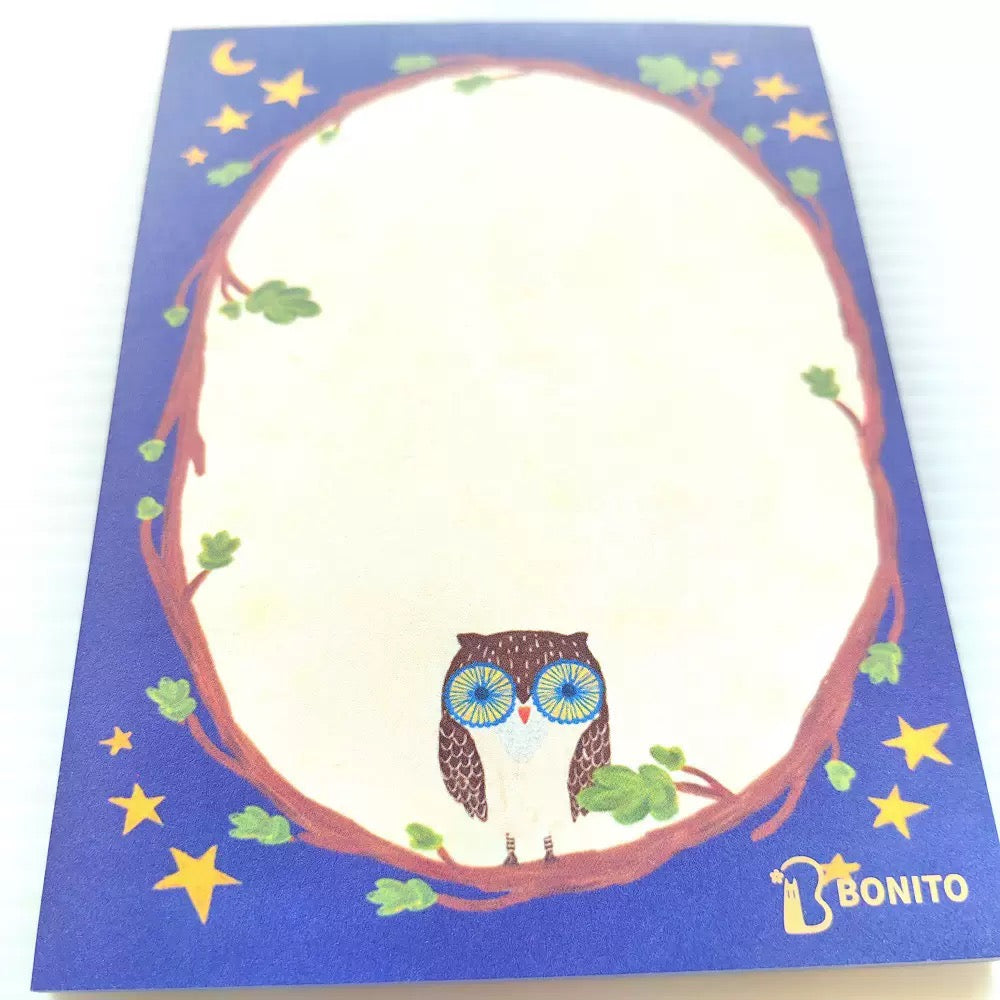 BONITO Night Owl Sticky Note, 10-pcs