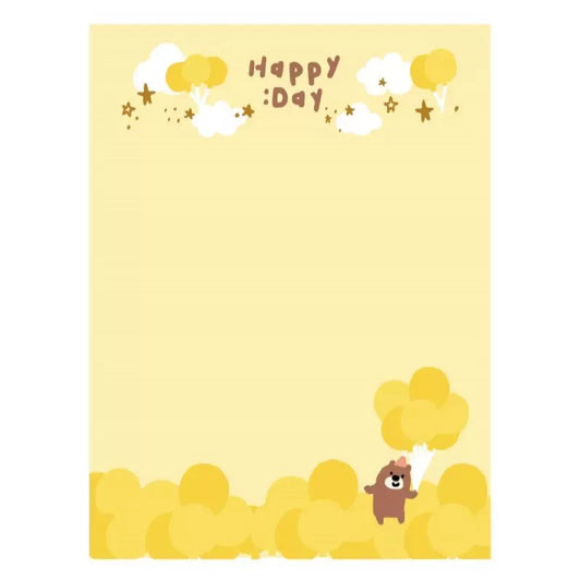 BONITO Happy Day Sticky Note, 10-pcs