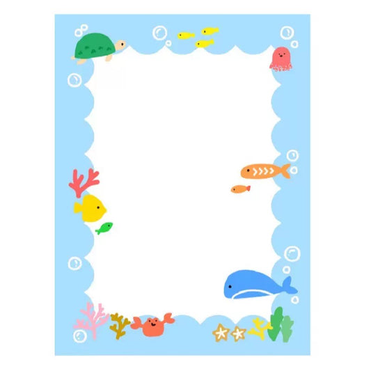 BONITO Underwater World Sticky Note, 10-pcs