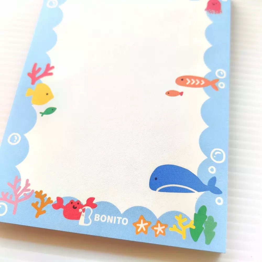 BONITO Underwater World Sticky Note, 10-pcs