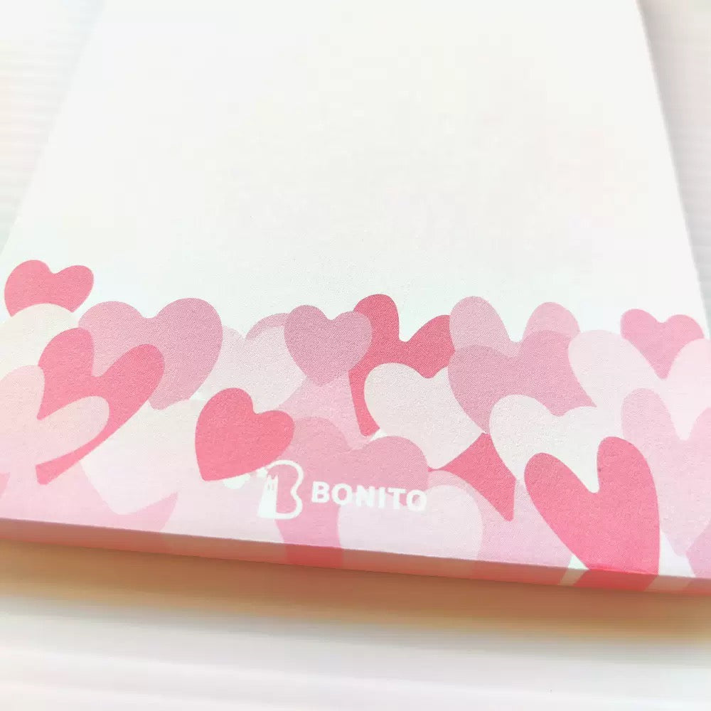 BONITO Love Love Sticky Note, 10-pcs