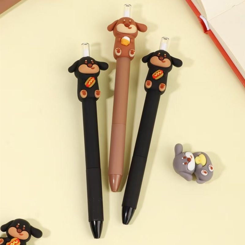 Dachshund Dog Eternal Metal Pencil, 24-pcs