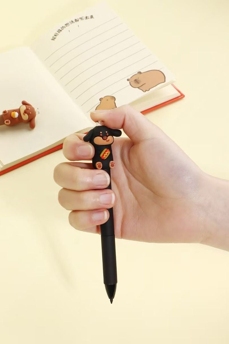 Dachshund Dog Eternal Metal Pencil, 24-pcs