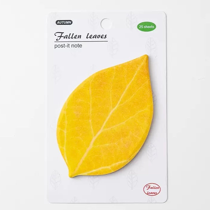 Post It Fallen Leaves Sticky Note, 10-pcs