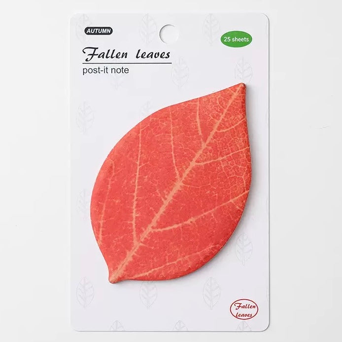 Post It Fallen Leaves Sticky Note, 10-pcs