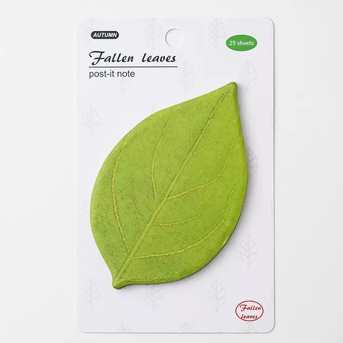 Post It Fallen Leaves Sticky Note, 10-pcs