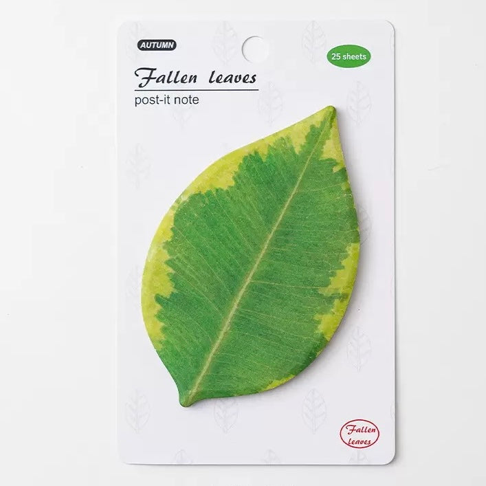 Post It Fallen Leaves Sticky Note, 10-pcs
