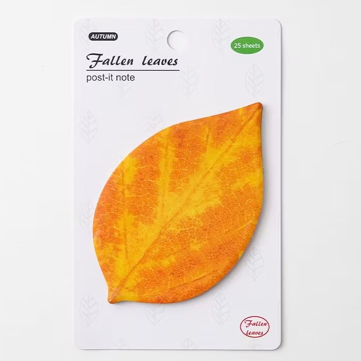 Post It Fallen Leaves Sticky Note, 10-pcs