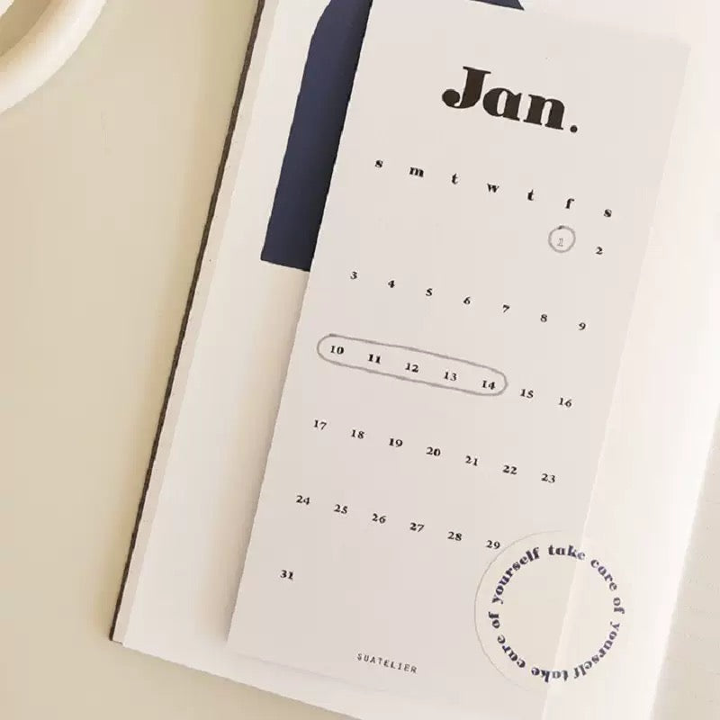 Suatelier Planner Index Tabs, 20-pcs