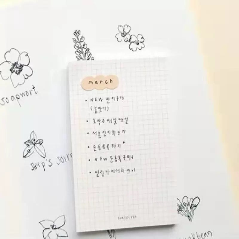 Suatelier Planner Index Tabs, 20-pcs