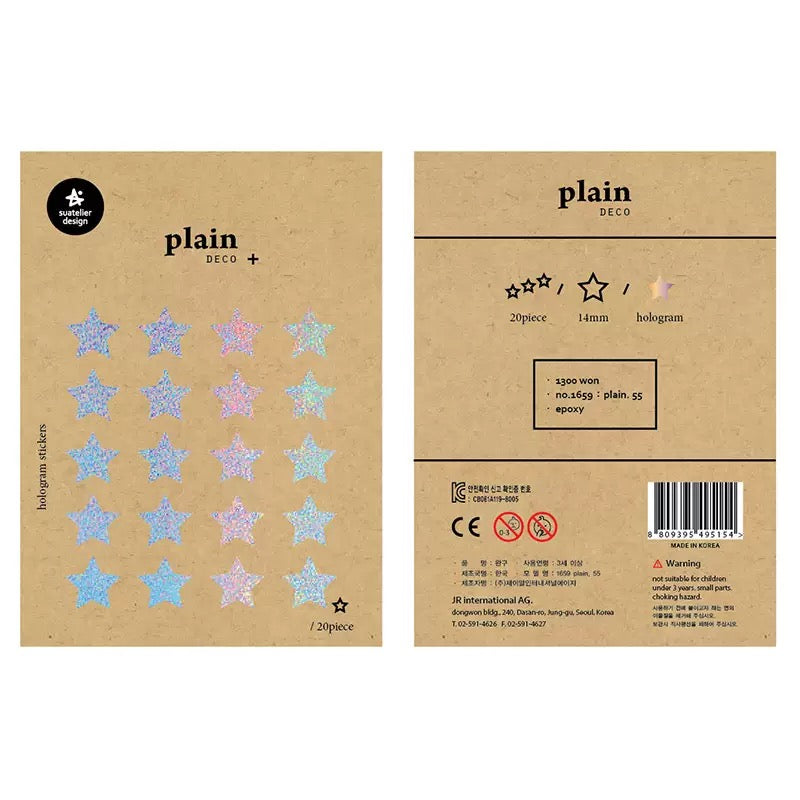 Suatelier Planner Index Tabs, 20-pcs
