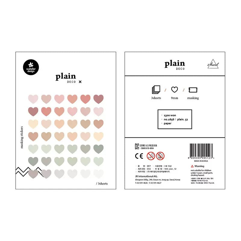 Suatelier Planner Index Tabs. 20-pcs