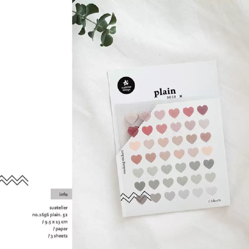 Suatelier Planner Index Tabs. 20-pcs