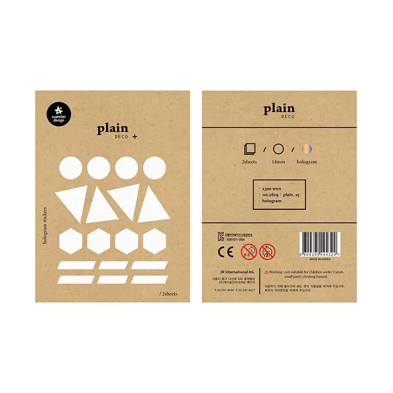 Suatelier Planner Index Tabs, 20-pcs