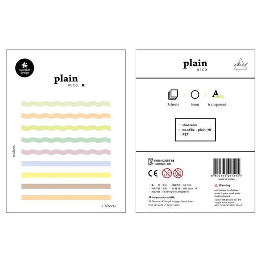 Suatelier Planner Index Tabs, 20-pcs