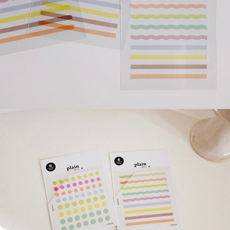Suatelier Planner Index Tabs, 20-pcs
