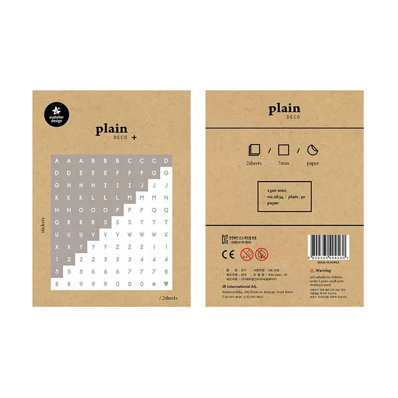Suatelier Index Tabs Convenient Order Collection, 20-pcs