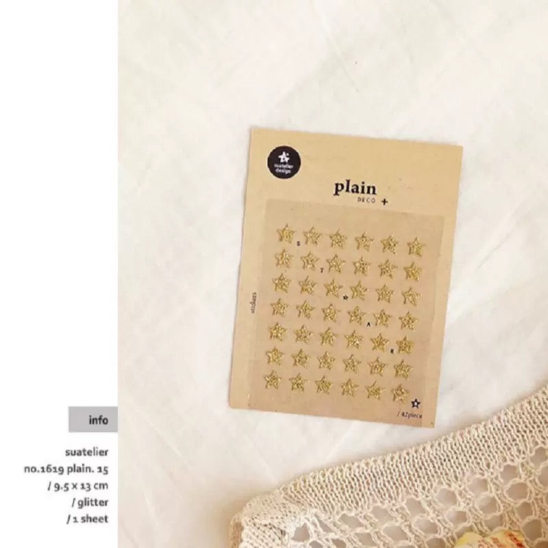 Suatelier Planner Index Tabs, 20-pcs