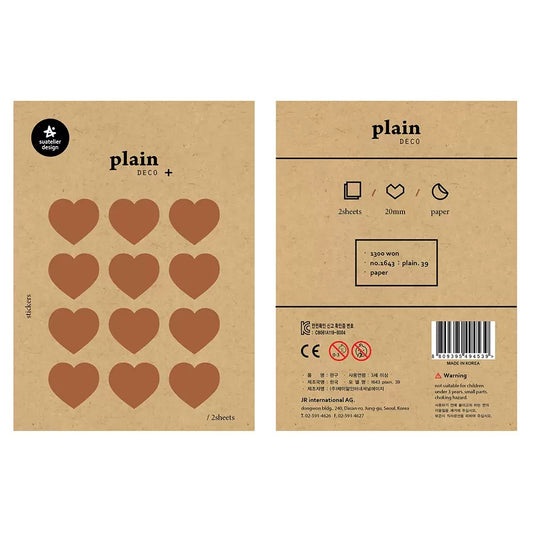 Suatelier Planner Index Tabs, 20-pcs