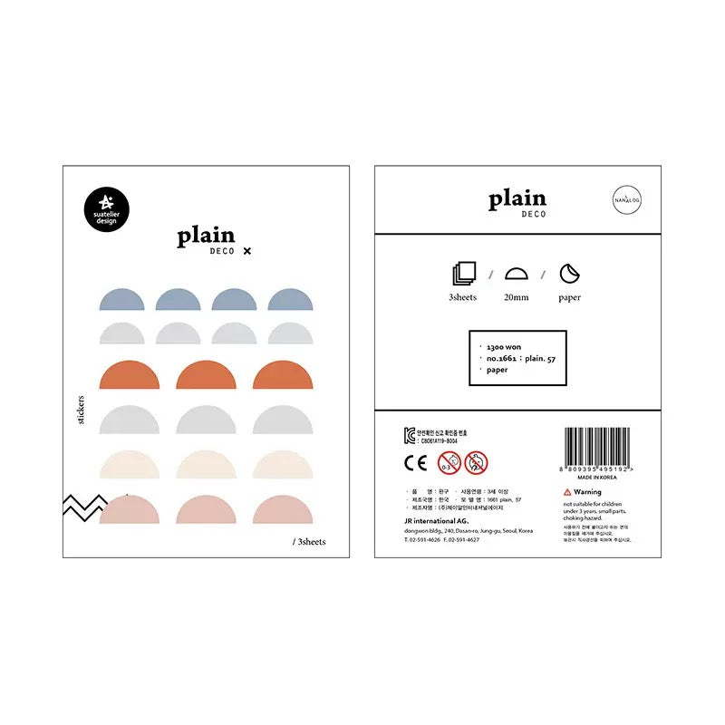 Suatelier Index Tabs Convenient Order Collection, 20-pcs