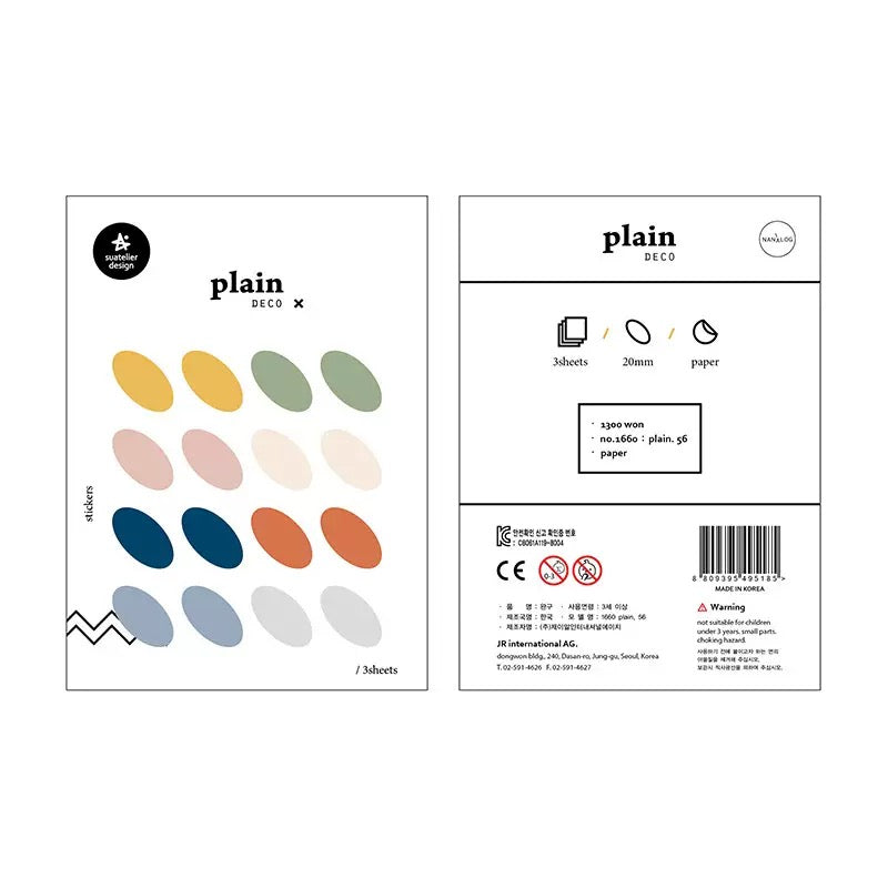 Suatelier Index Tabs Convenient Order Collection, 20-pcs