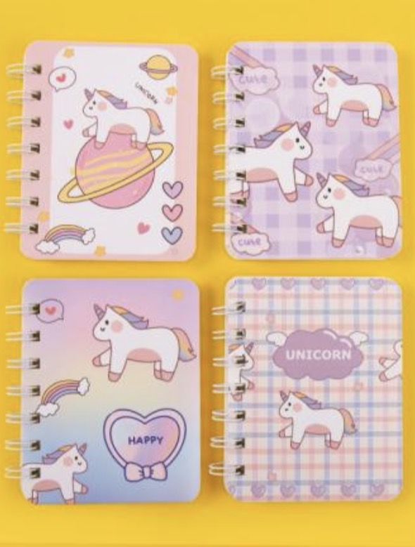 Mini Spiral Notebook, 40-pcs/set