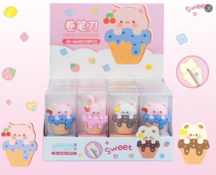 Animal Mini Pencil Sharpener, 576-pcs/set