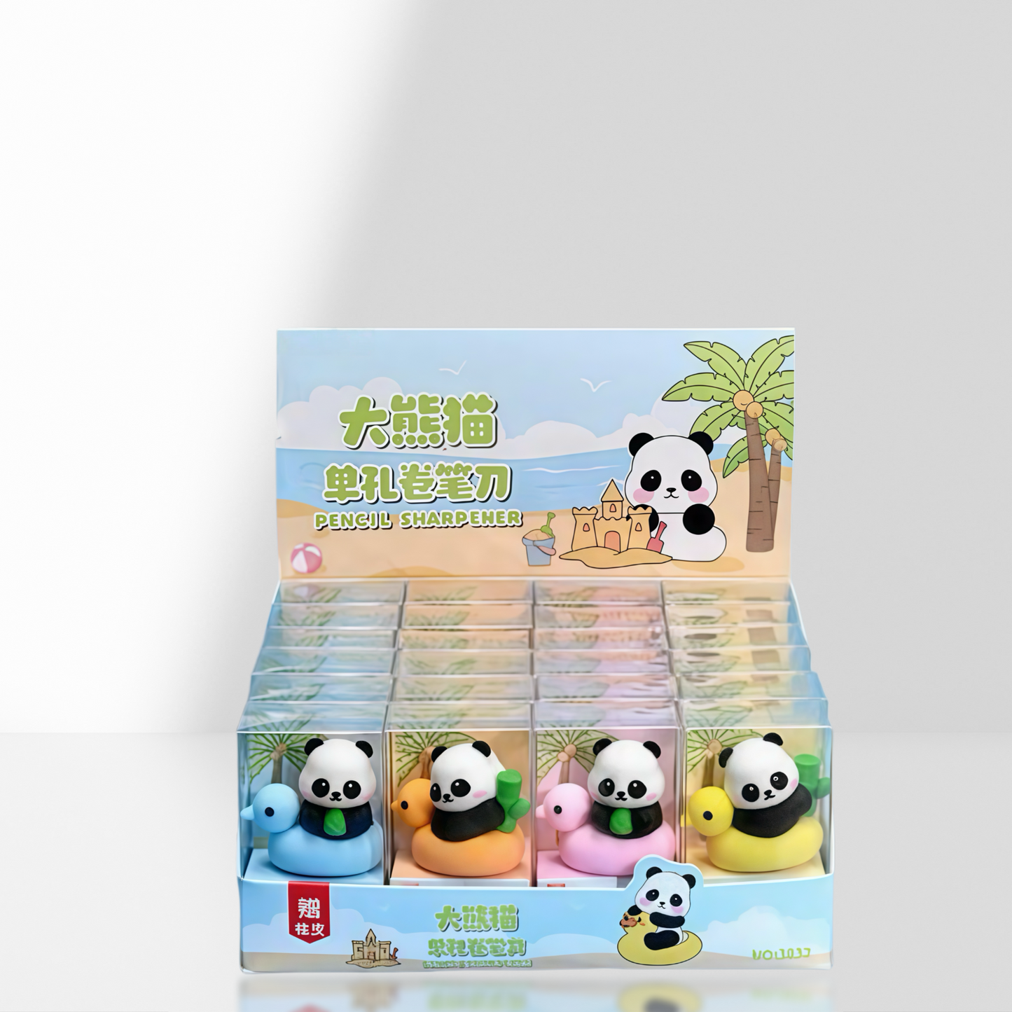 Capybara Mini Pencil Sharpener, 240-pcs/set