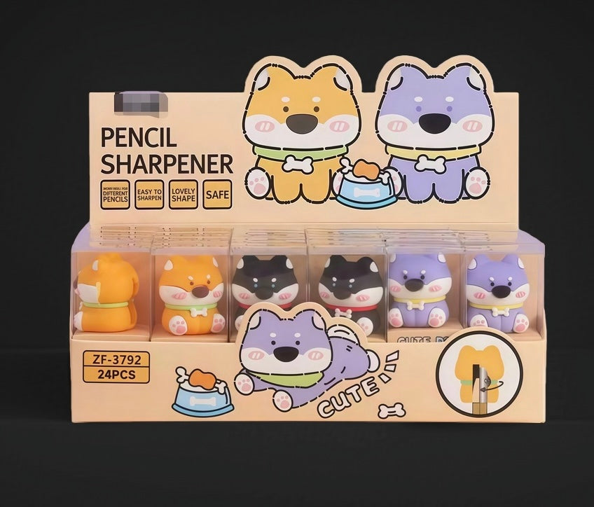 Puppy Mini Pencil Sharpener, 480-pcs/set