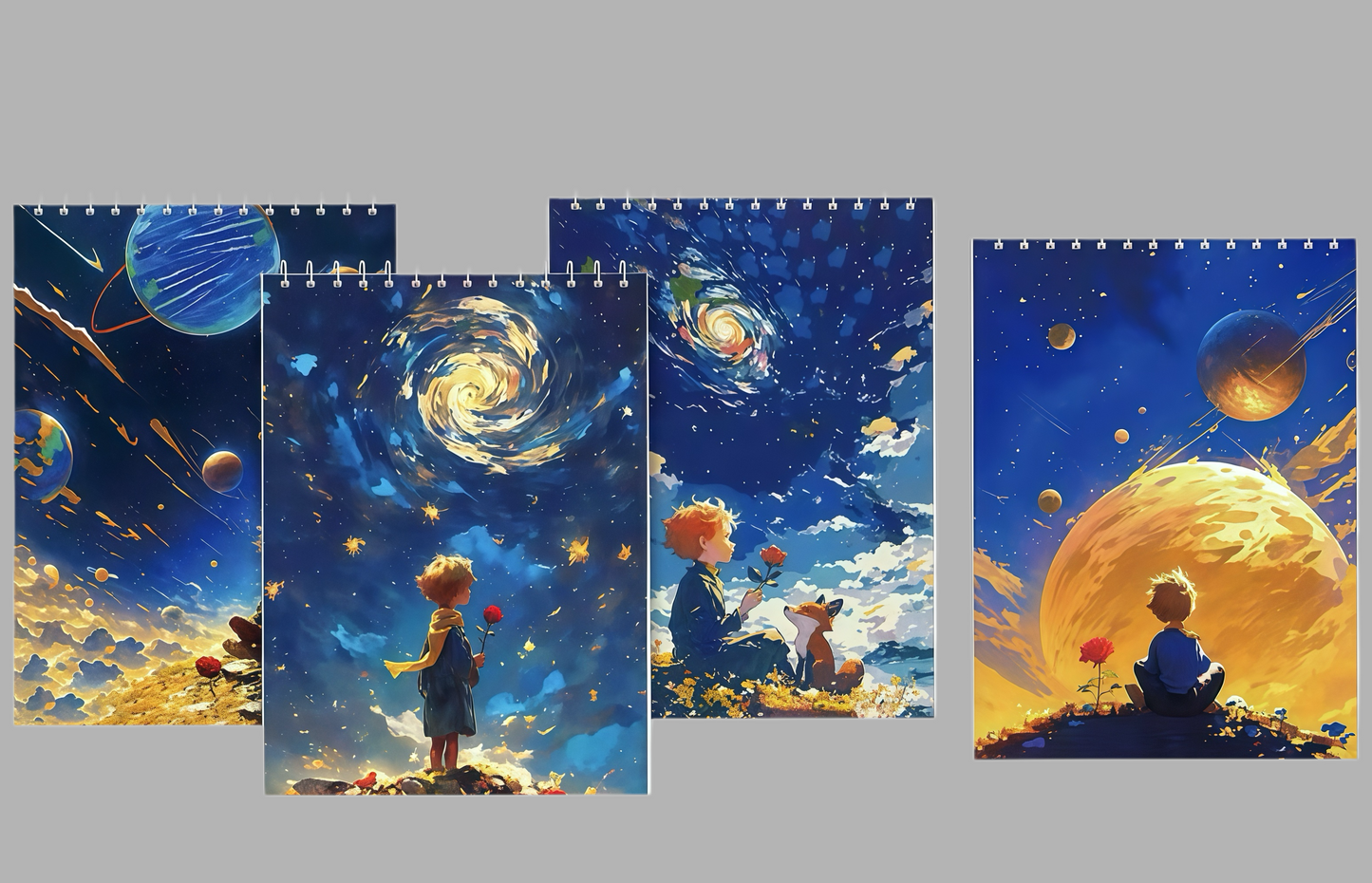 Starry Boy Sketch Pad, 128-pcs/set