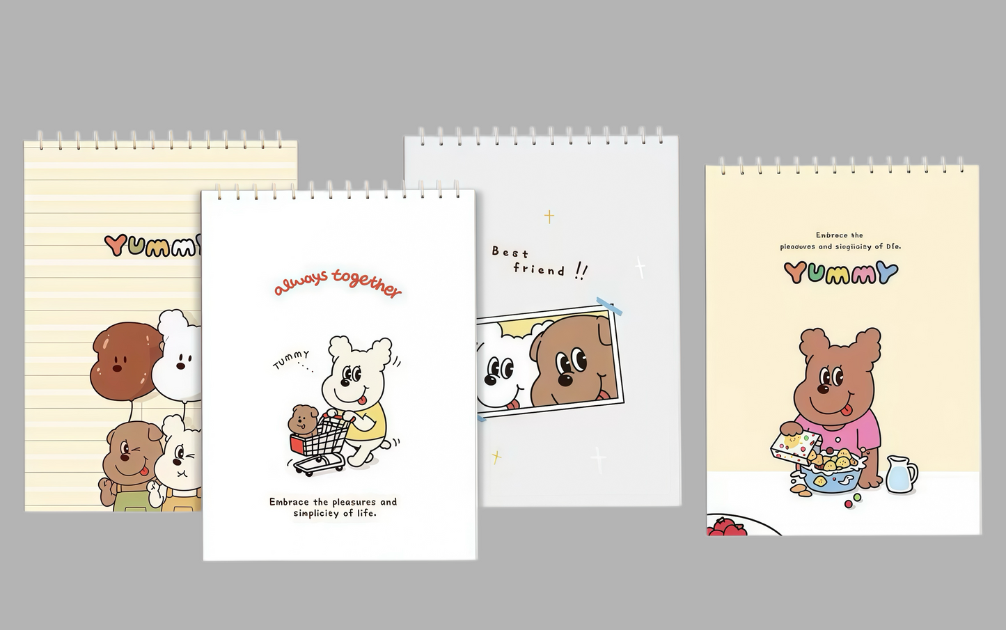 Modern Cute Minimal Sketch pad, 128-pcs/set