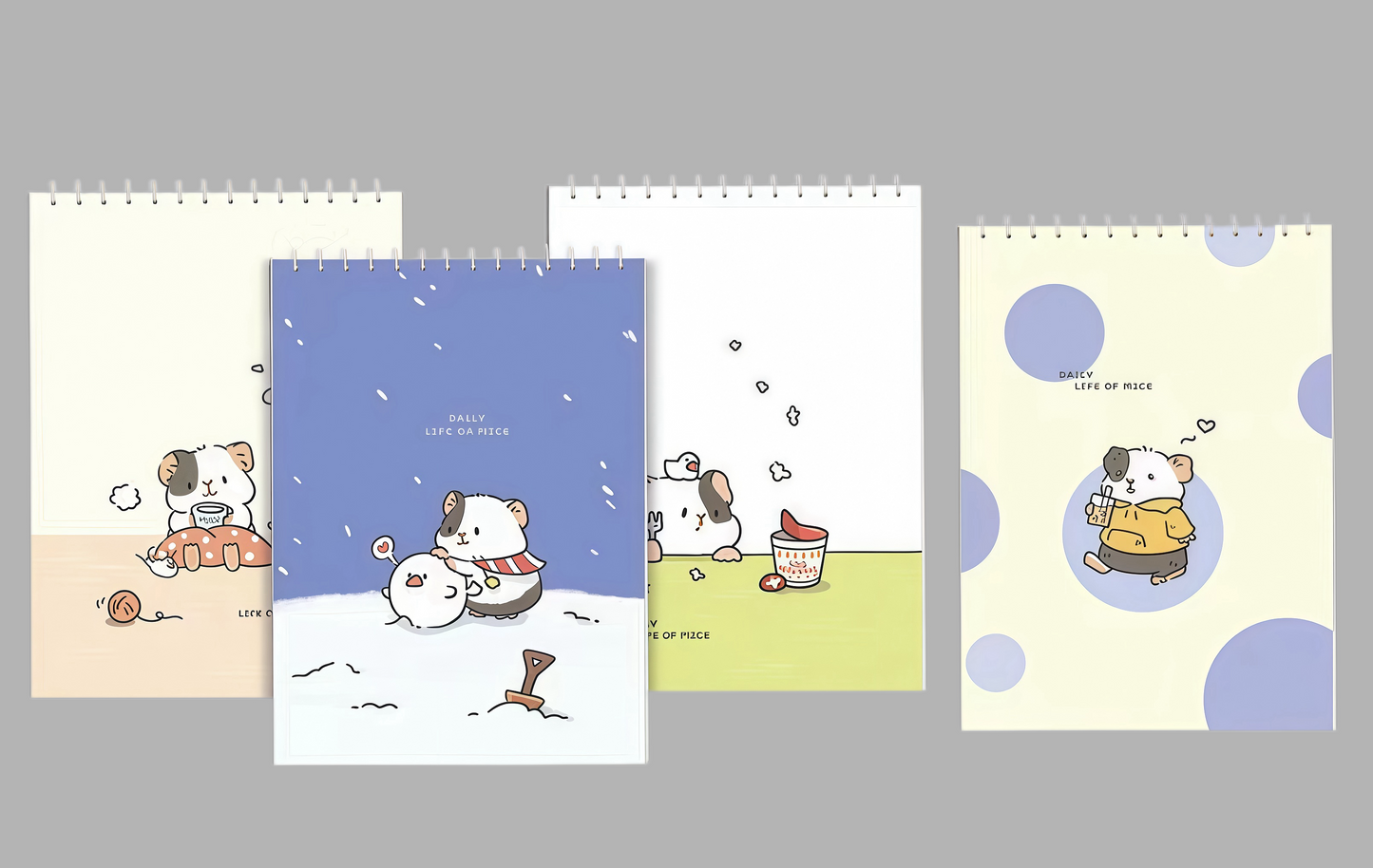 Modern Cute Minimal Sketch pad, 128-pcs/set