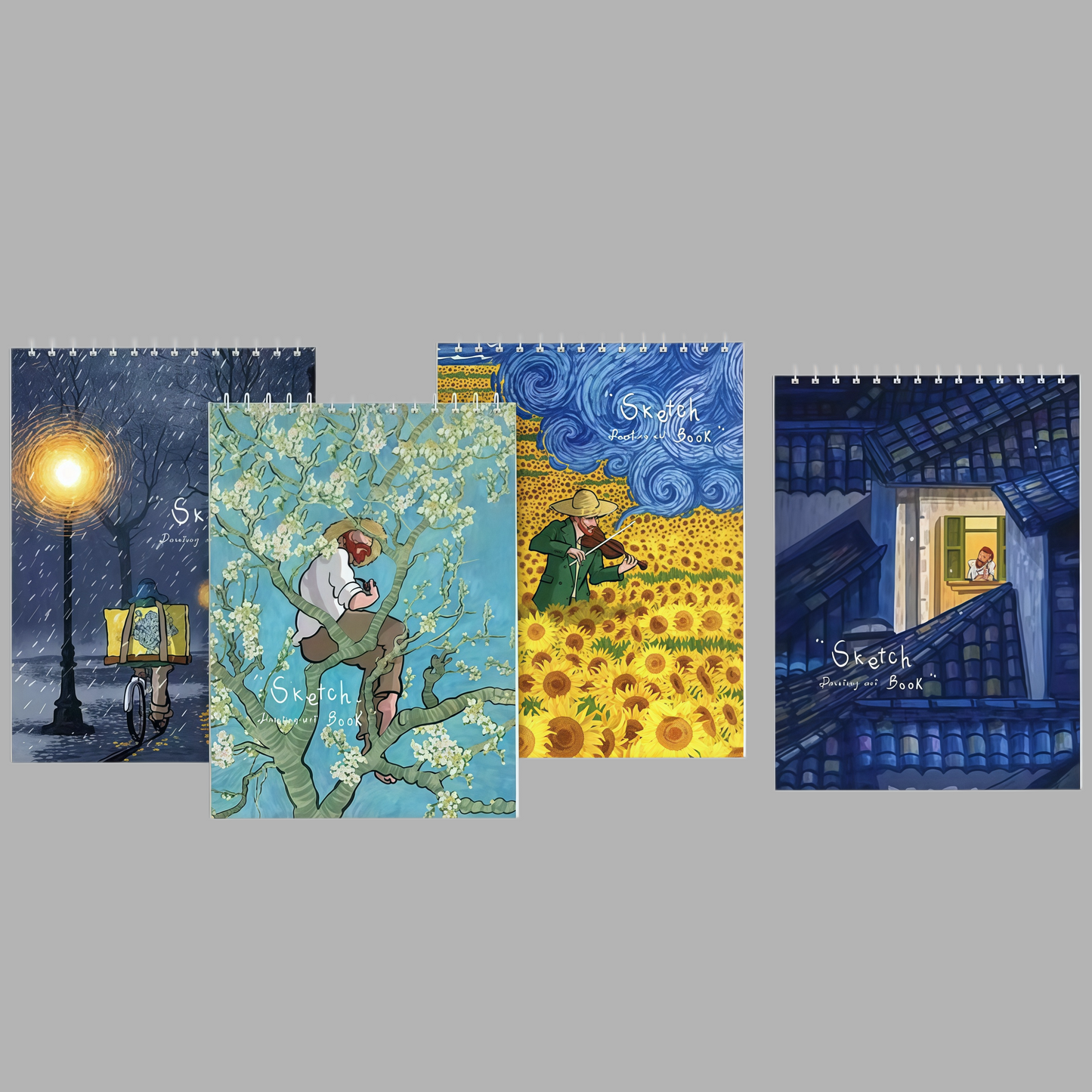 Art Muse Sketch Pad, 128-pcs/set