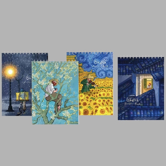 Art Muse Sketch Pad, 128-pcs/set