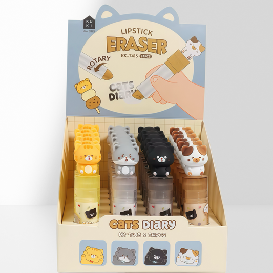 Animal Lipstick Eraser, 576pcs/set
