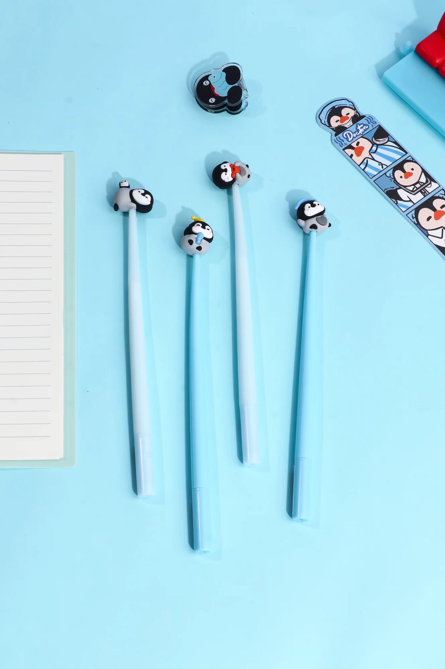 Penguin Wiggle Pen, 24-pcs