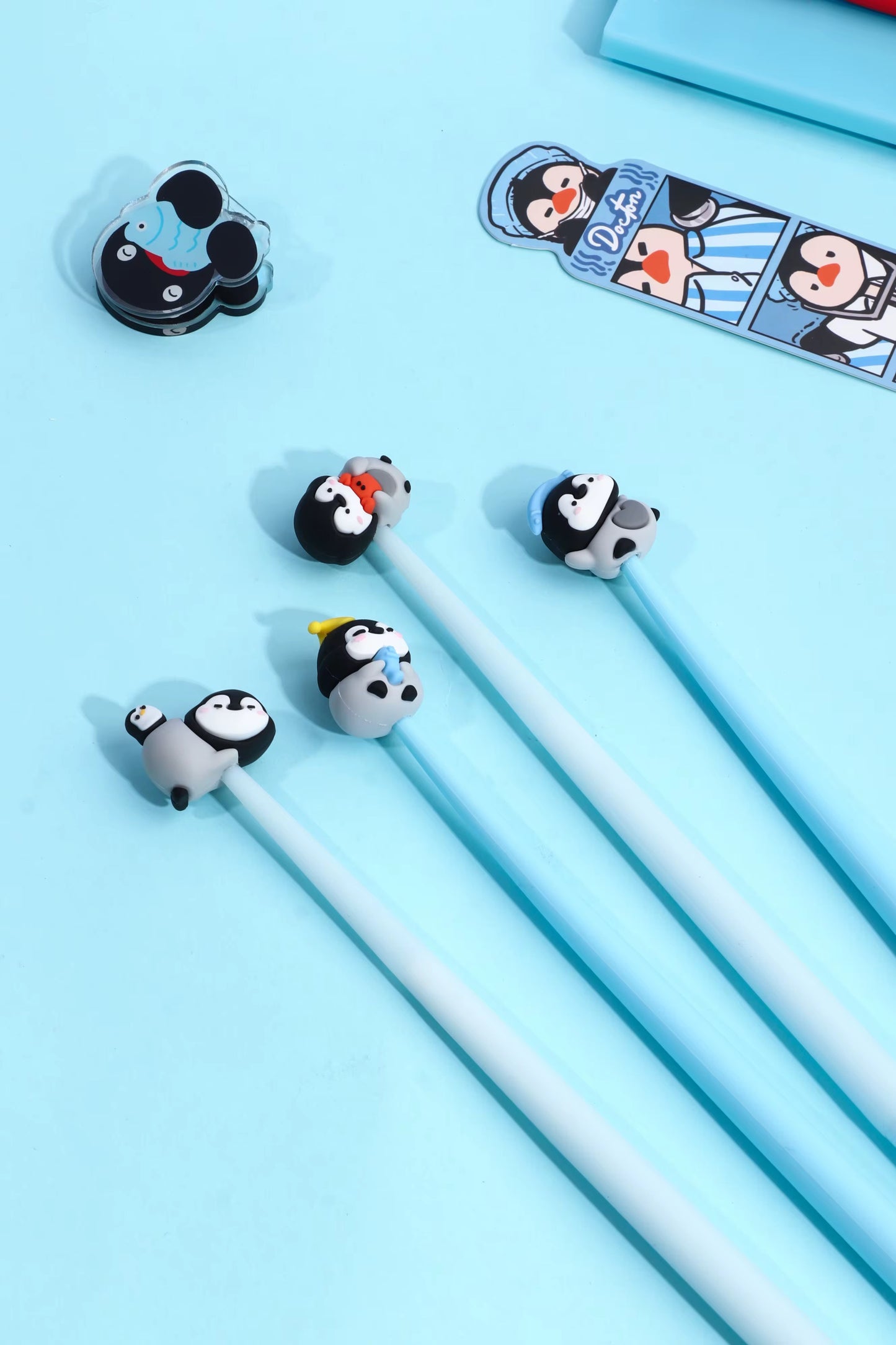 Penguin Wiggle Pen, 24-pcs