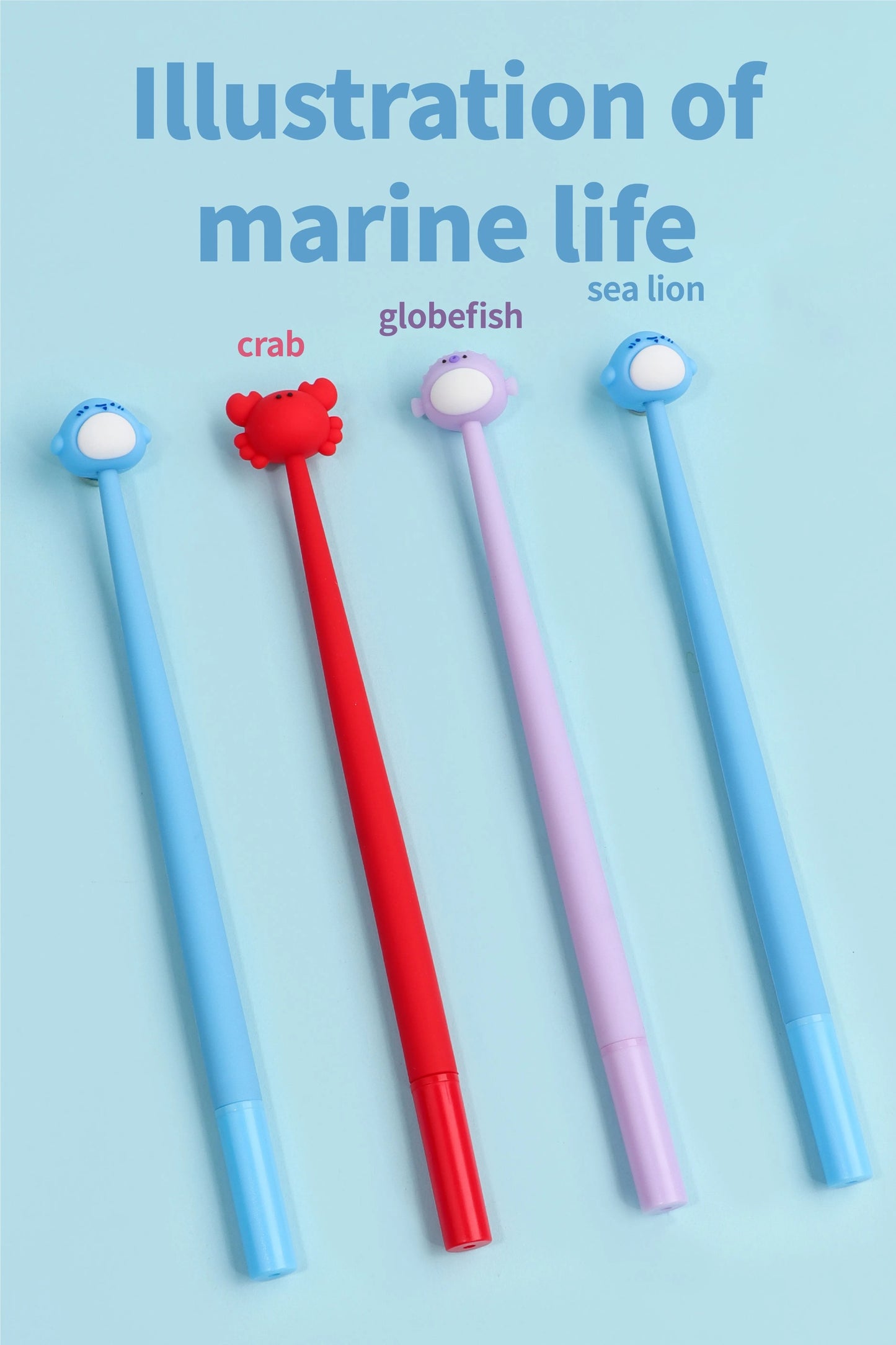 Ocean Animal Wiggle Pens, 432-pcs/set