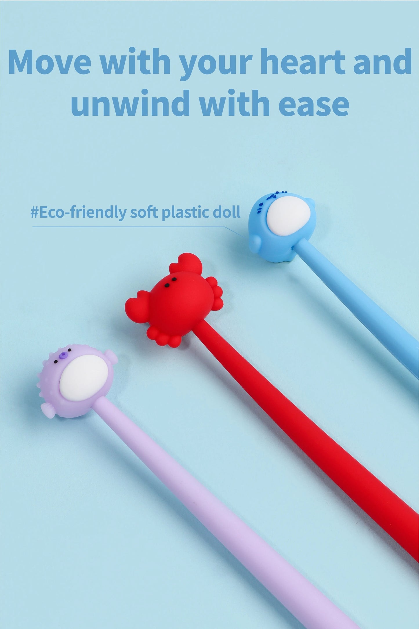 Ocean Animal Wiggle Pens, 432-pcs/set