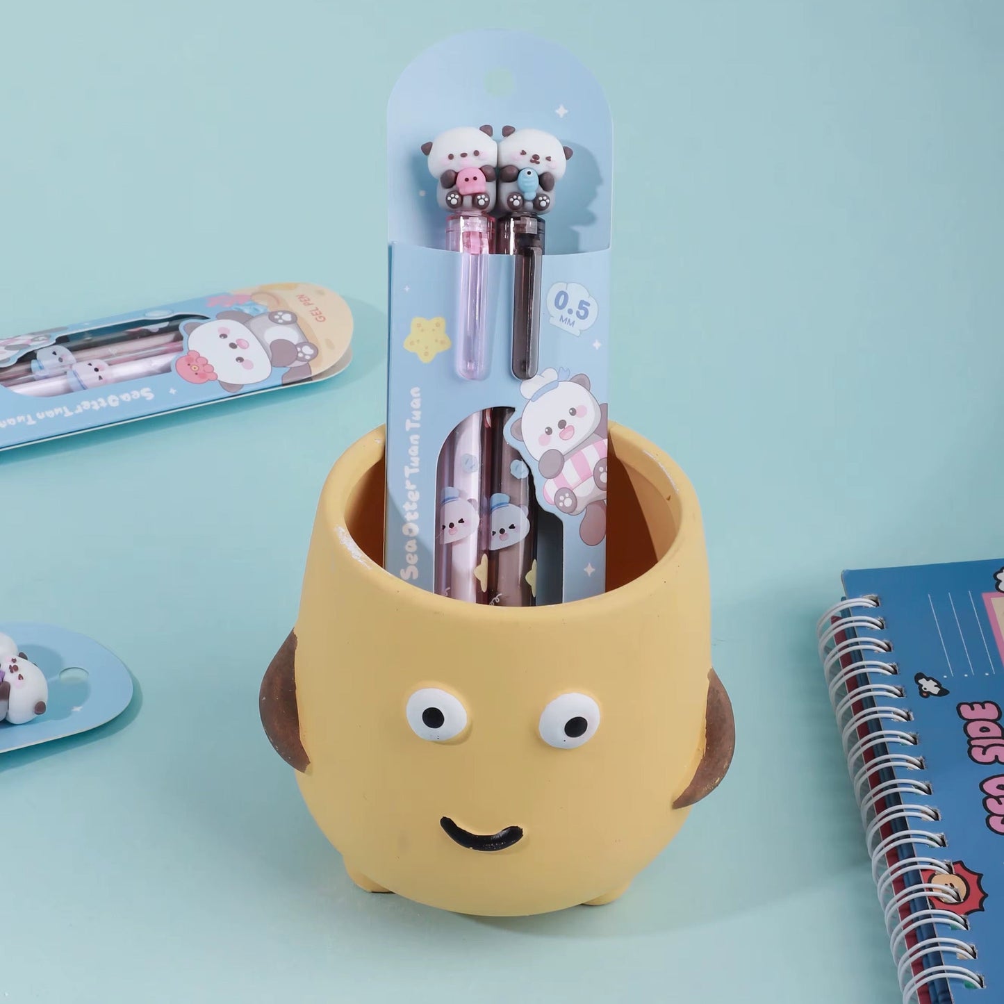 Sea Otter Sharing Pen, 24-cards