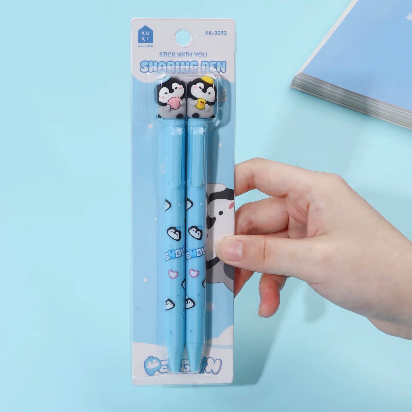 Penguin Sharing Pen, 24-cards